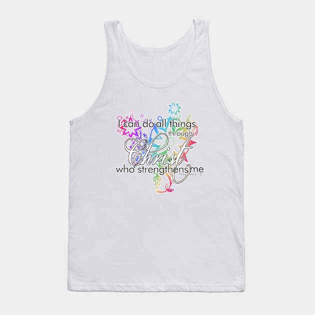 Through Christ Tank Top by nochi